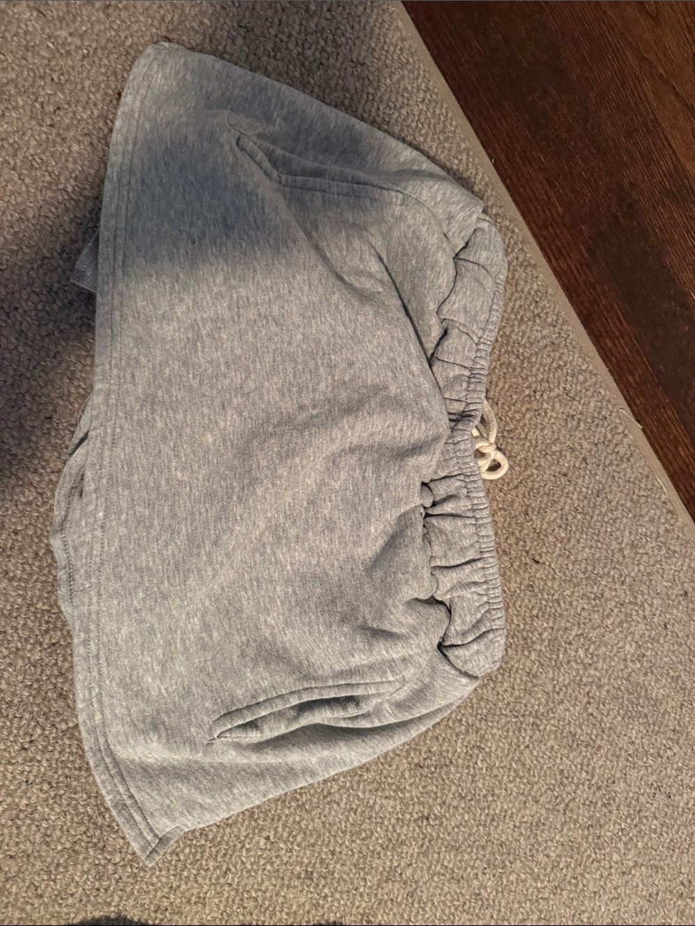 Urban Outfitters Gray Heather Kids Drawstring Shorts
